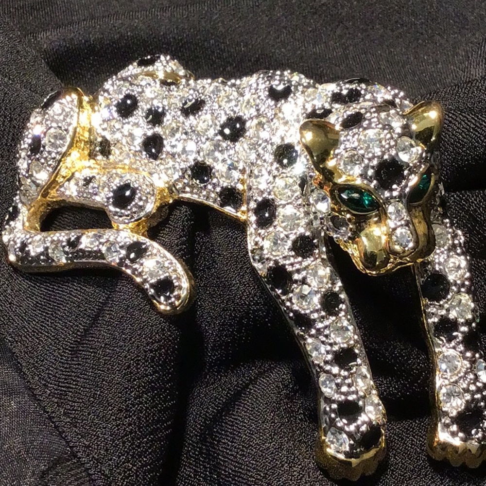 Cheetah Brooch